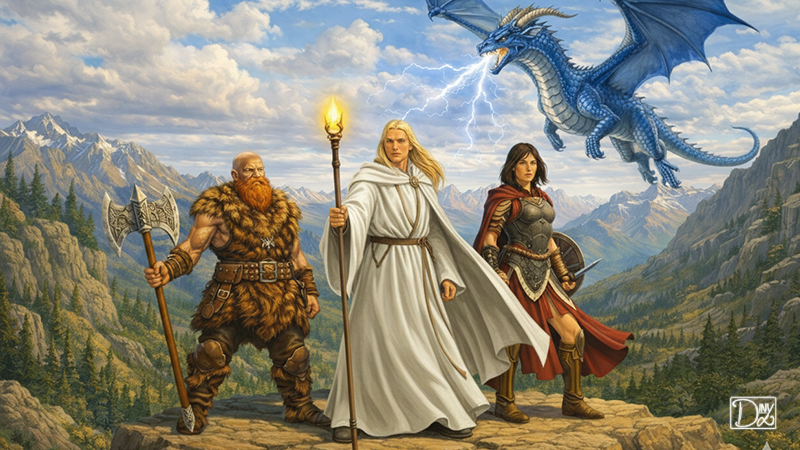 Dragonlance campaign art