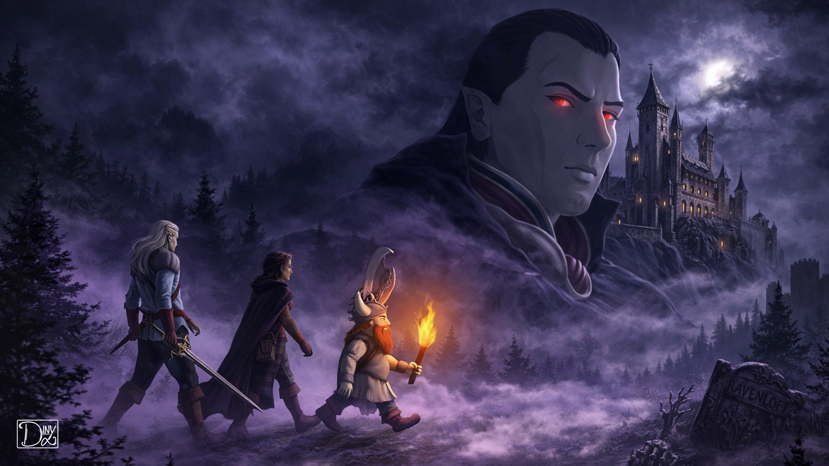 Curse of Strahd campaign art