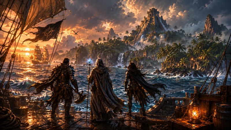 Wildemount campaign art